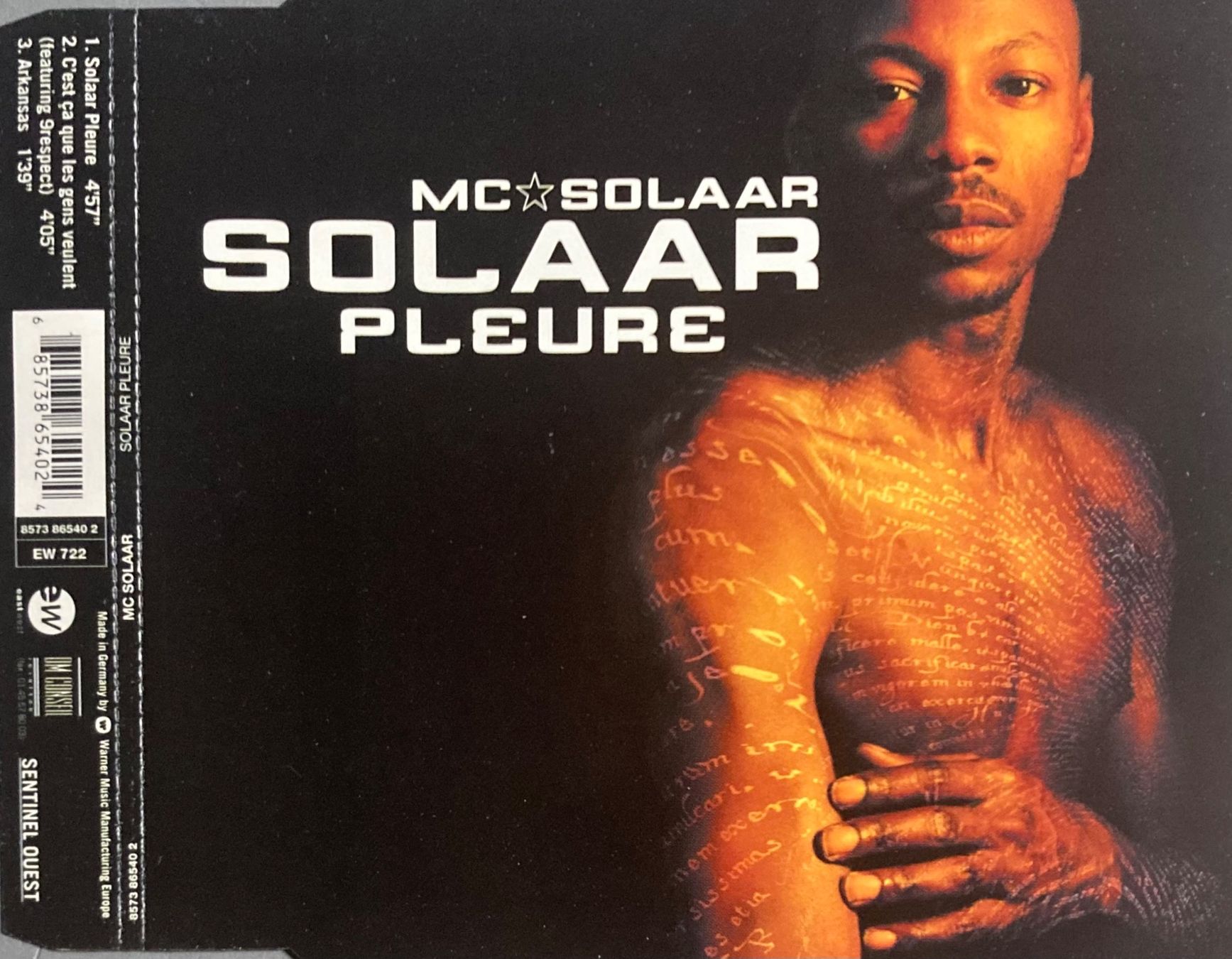 CD: MC SOLAAR - SOLAAR PLEURE – Usato da Poliez-Pittet venduto da Newtown-Records
