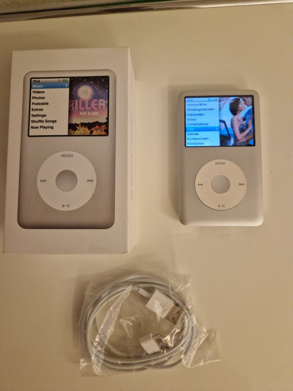 Apple Lettore multimediale portatile: Apple IPod classic 160 GB, silber – Usato da Cham venduto da Dave63