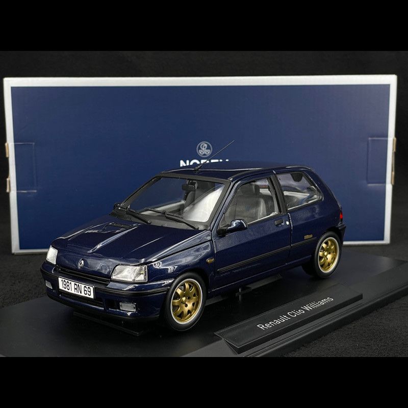 Renault Modellini d'auto: RENAULT CLIO WILLIAMS 1993 Massstab 1:18 – Nuovo e nell'imballaggio originale da Erlenbach im Simmental venduto da Model_box 1