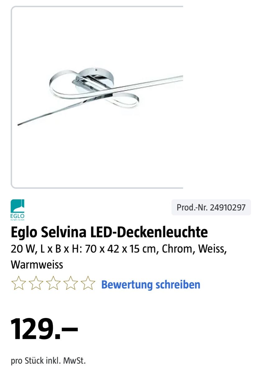 Lampadari & plafoniere: Deckenlampe LED – Nuovo (secondo la descrizione) da Birmensdorf ZH venduto da Mondnebel 2