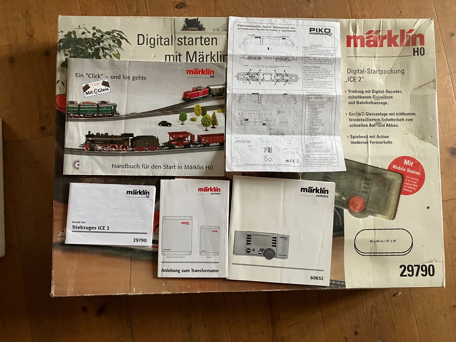 Märklin Modellini di ferrovie: Märklin HO Starterset – Usato da Obermumpf venduto da globiroger 5