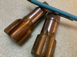 G 1 3/8“ Gas- Rohrgewinde Hand-Gewindebohrer von ESO Swiss