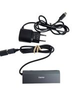 HAMA USB PORT+USB-C Adapter +USB-C Power Adapter