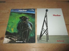 Dieter Hacker  Ausstellungskataloge 1985 / 1989