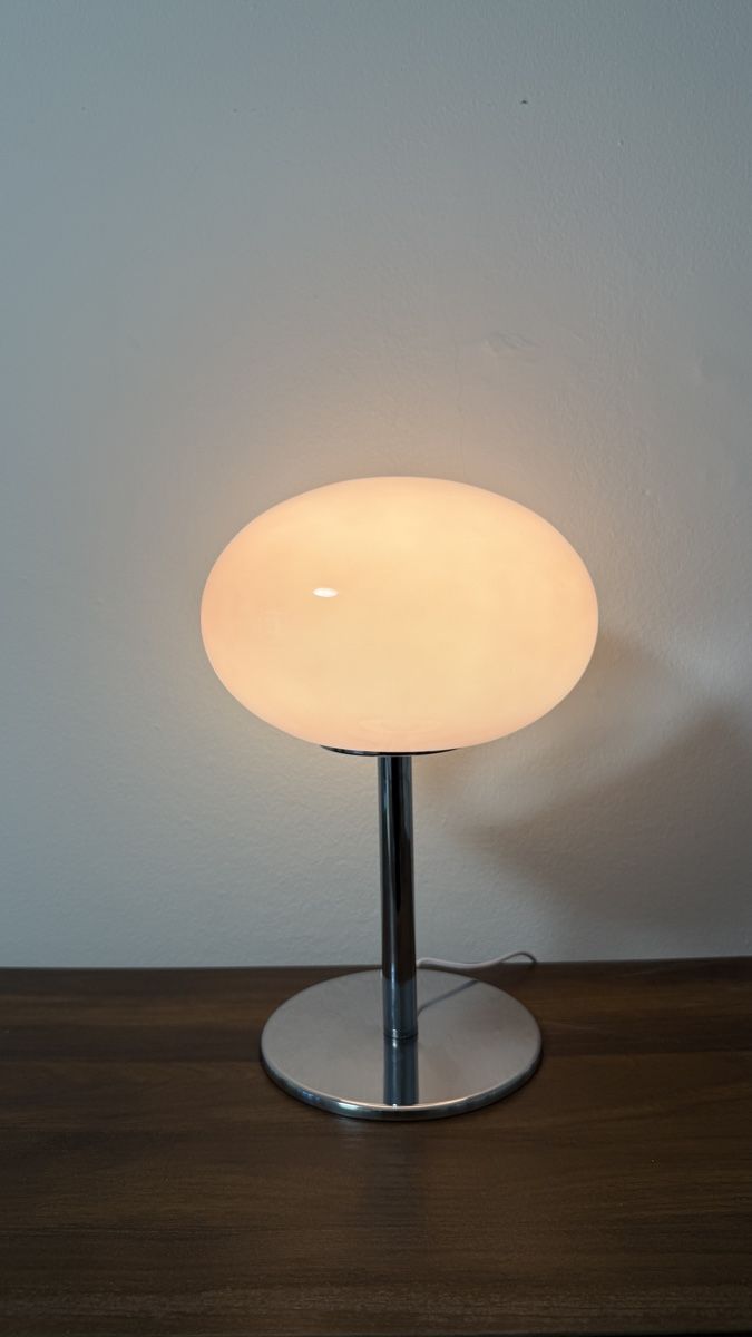 Lampade: Tischleuchte Glas Kugelform pink – Usato da Zürich venduto da Julia_Ch 1