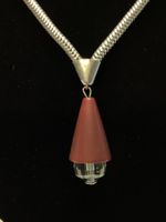 Antike original Art Deco Halskette mit Anhänger 20/30er