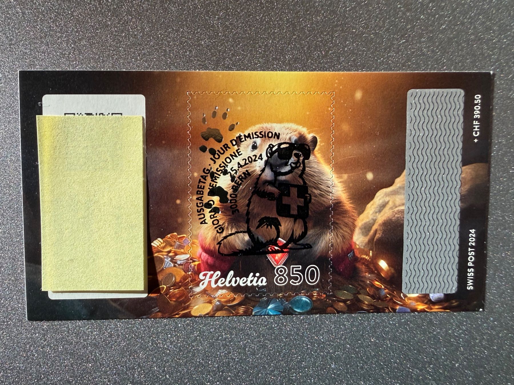 Tutti i francobolli: Crypto Stamp 4, Spezial Edition ID4 "bronze" – Nuovo (secondo la descrizione) da Lungern venduto da Jopae
