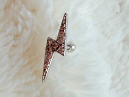 1 Ohrring (Piercing) "Blitz"