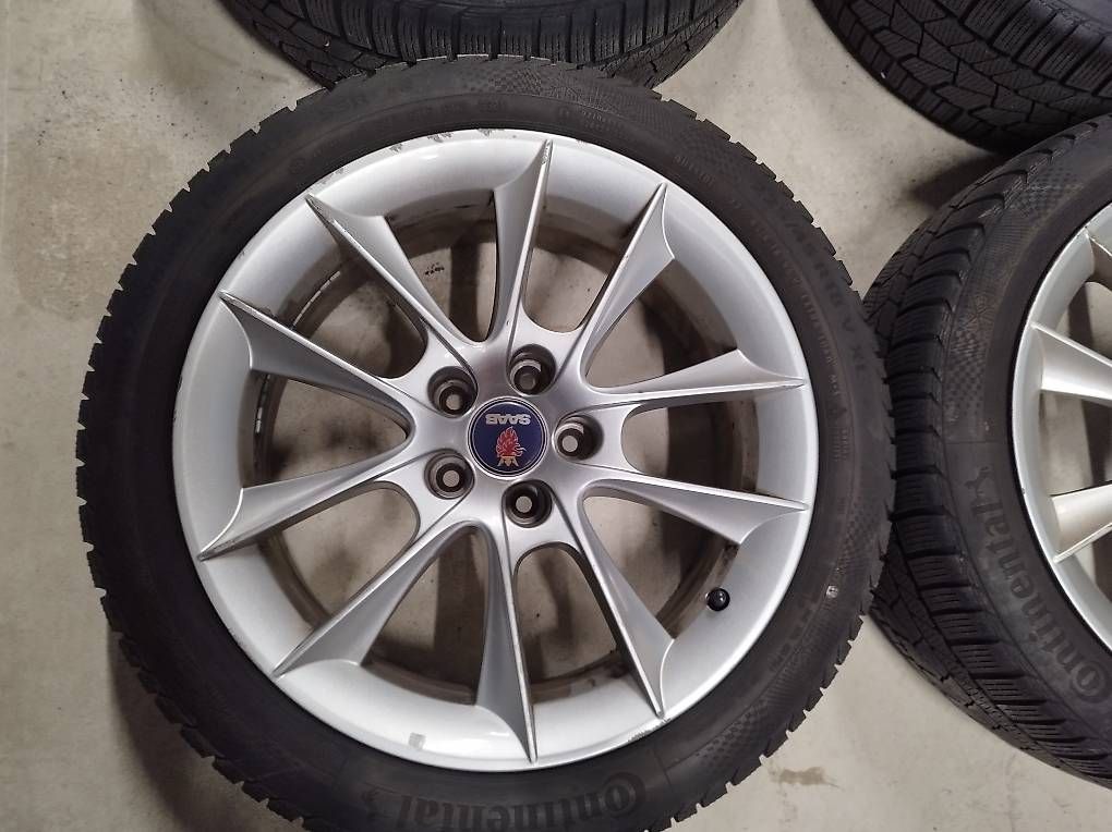 Saab Pneus & Kompletträder: SAAB 18 Zoll Räder ALU 65 – Gebraucht aus Brislach von SAAB_11 1