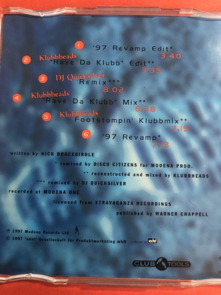 CDs: Disco Citizens Footprint CD Single   – Gebraucht aus Flaach von rubo7 1