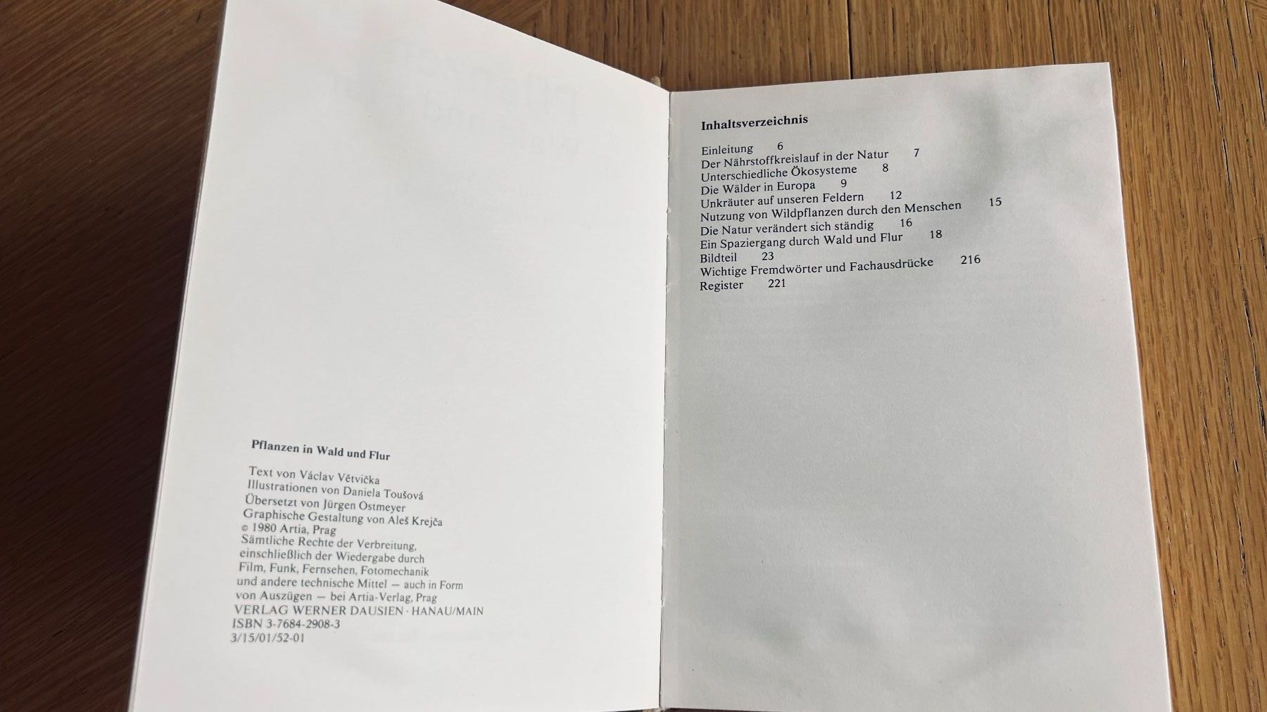 Libri: Pflanzenbuch: Wald und Flur entdecken , 1980 – Usato da Schübelbach venduto da Bemafaja 1