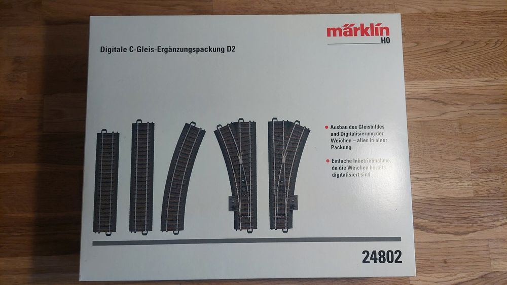Märklin 24802 Scala H0 Set Di Estensione Binario C Digitale D2 - Foto 11