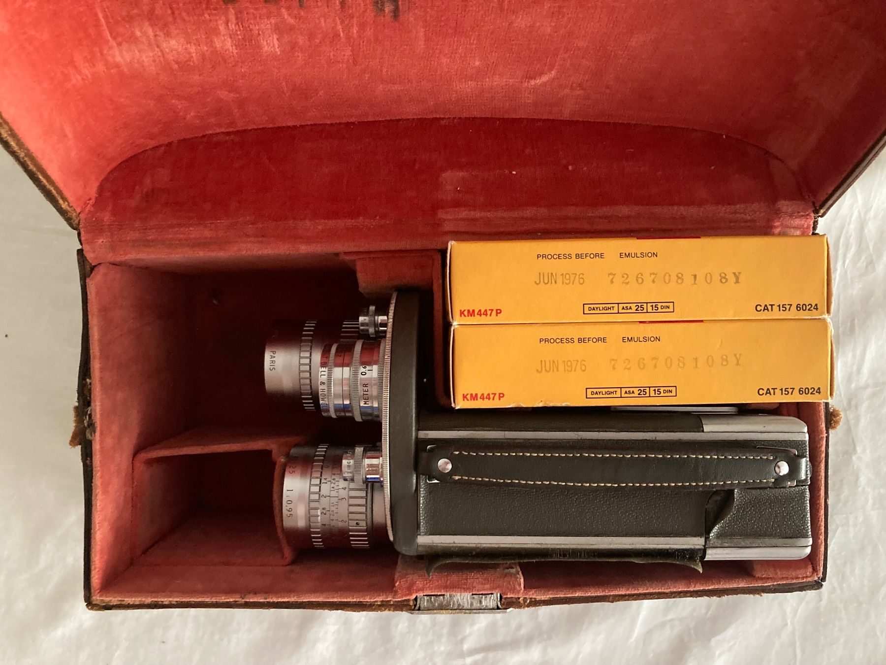 Camcorder: Caméra 16 mm Bell & Howell avec 3 optiques mythiques – Gebraucht aus Genève von Patchmaster 3