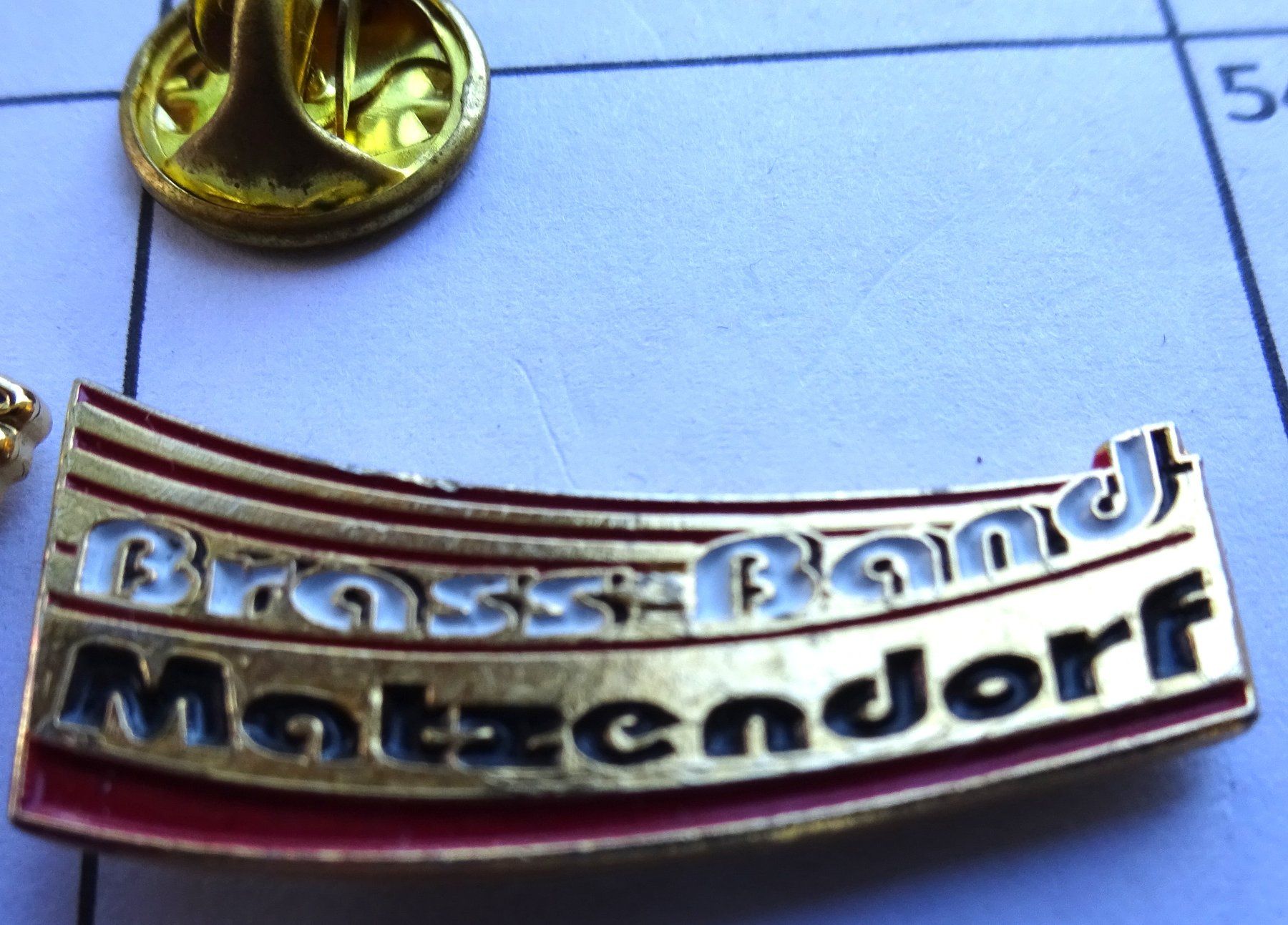 Placchette & Badge: Pin MATZENDORF  Brass Band – Usato da Utzenstorf venduto da BUtter81