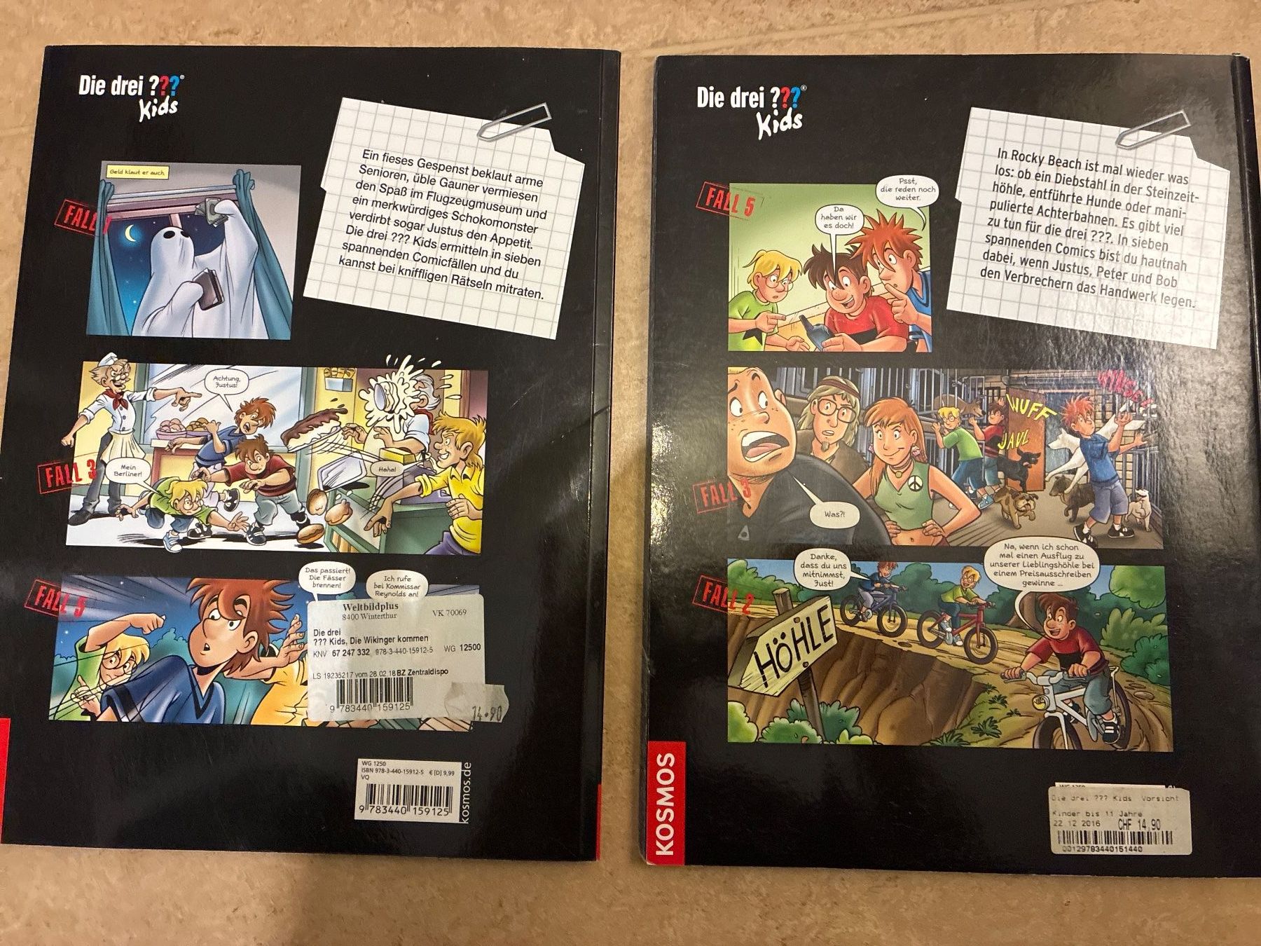 Fumetti: Die drei ??? Kids Comic-Hefte, 2 Stk – Usato da Guntershausen venduto da Gloominati 1