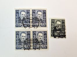 Briefmarken Österreich 1934 Dollfuss gestempelt