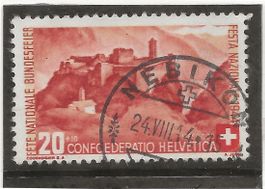 NEBIKION 24.08.44 auf Zu#B24-Mi#433 Vollstempel [13B9]