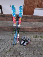  Blizzard Ski Kinder/Junior und Head Skischuhe inkl Stöcke