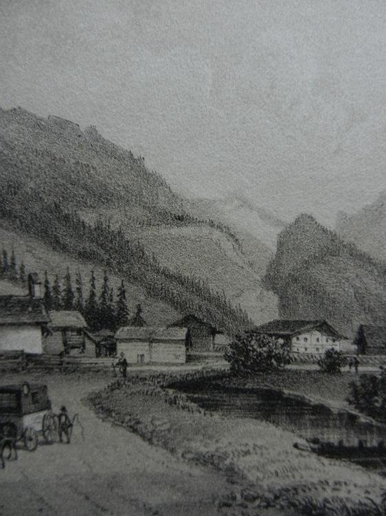 Incisioni: Kandersteg Gemmi von Ritz – Usato da Risch venduto da Rischli15 5