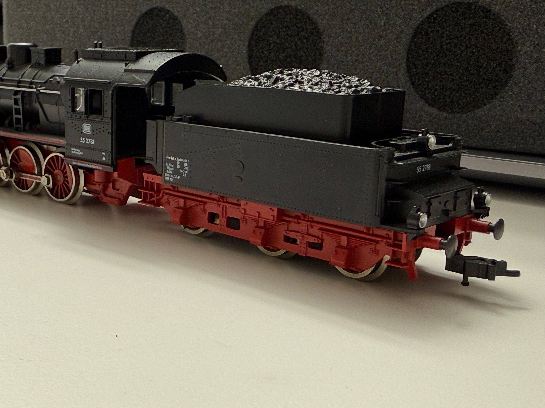 Fleischmann Modellini di ferrovie: FLM DB BR 55 Dampflok / DC HO – Usato da Jonschwil venduto da sutfra12 1