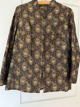 Jacke Seidenbrokat