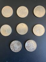 Set Gedenkmünzen 8 Stück