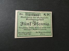 Dt. Reich, Stadtlengsfeld - Notgeldschein