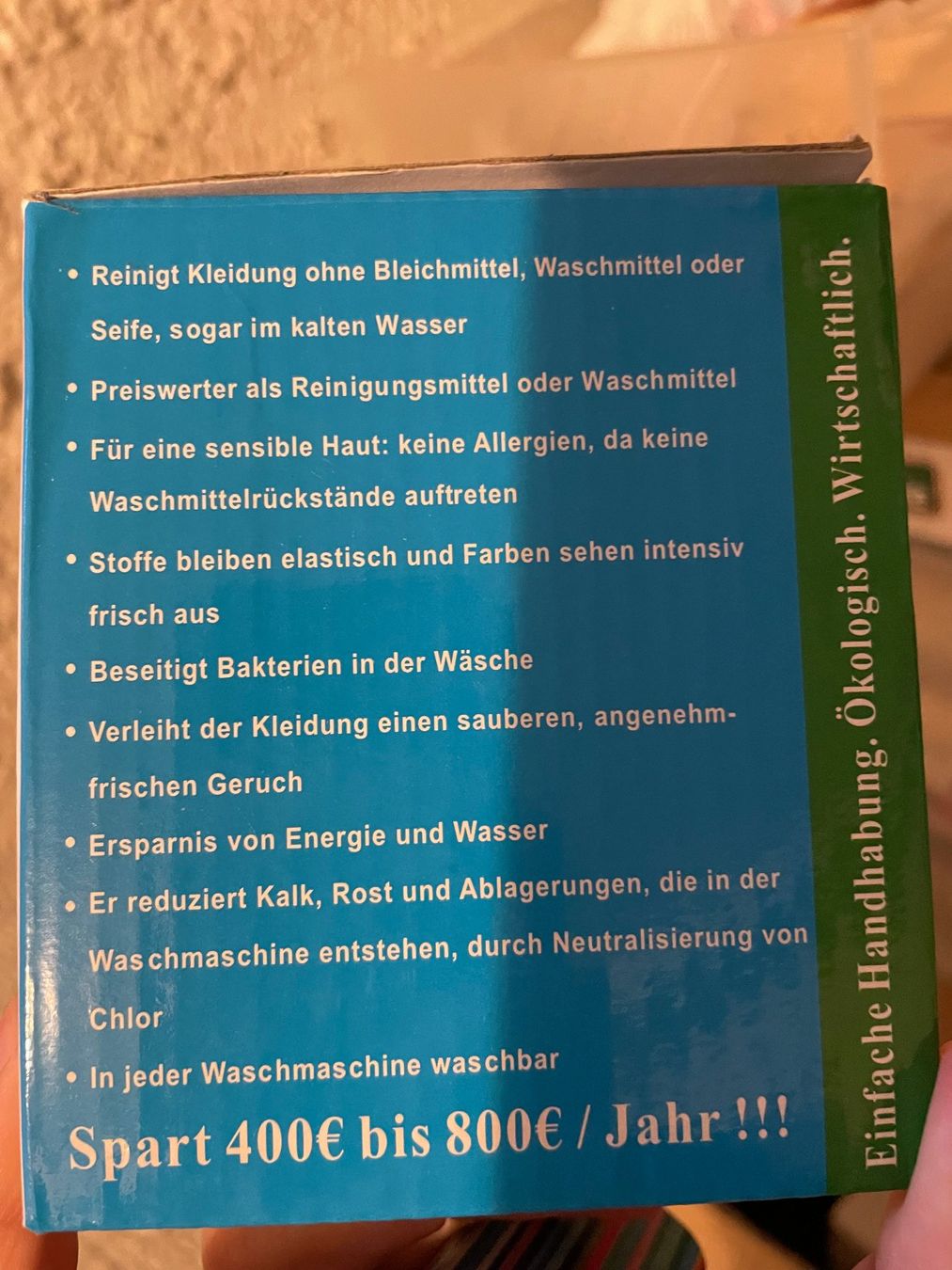 Pflegeprodukte: ökologischer Wasch Ball – Neu und originalverpackt aus Winterthur von calbecht 1