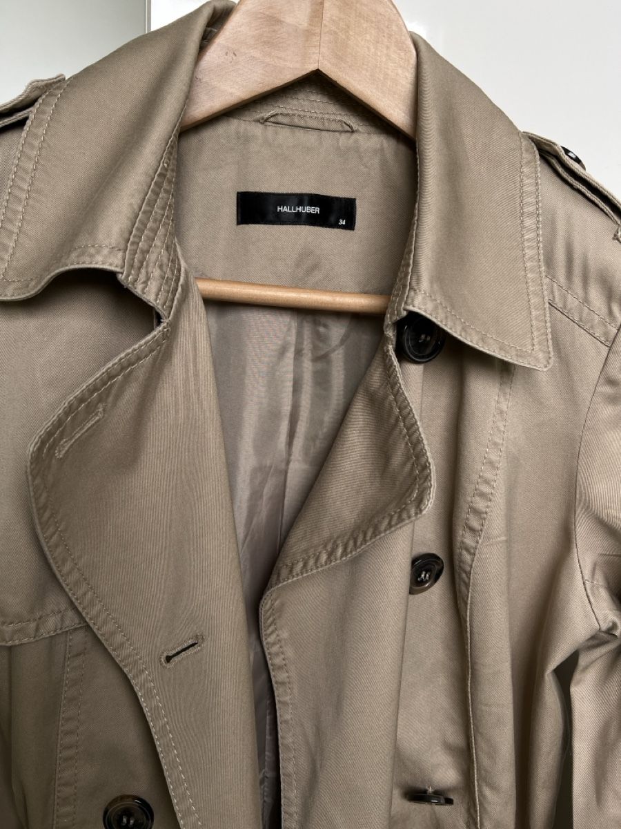 Hallhuber Cappotti: Hallhuber Trenchcoat, gr.34 – Usato da Kaufdorf venduto da Ostrich 1