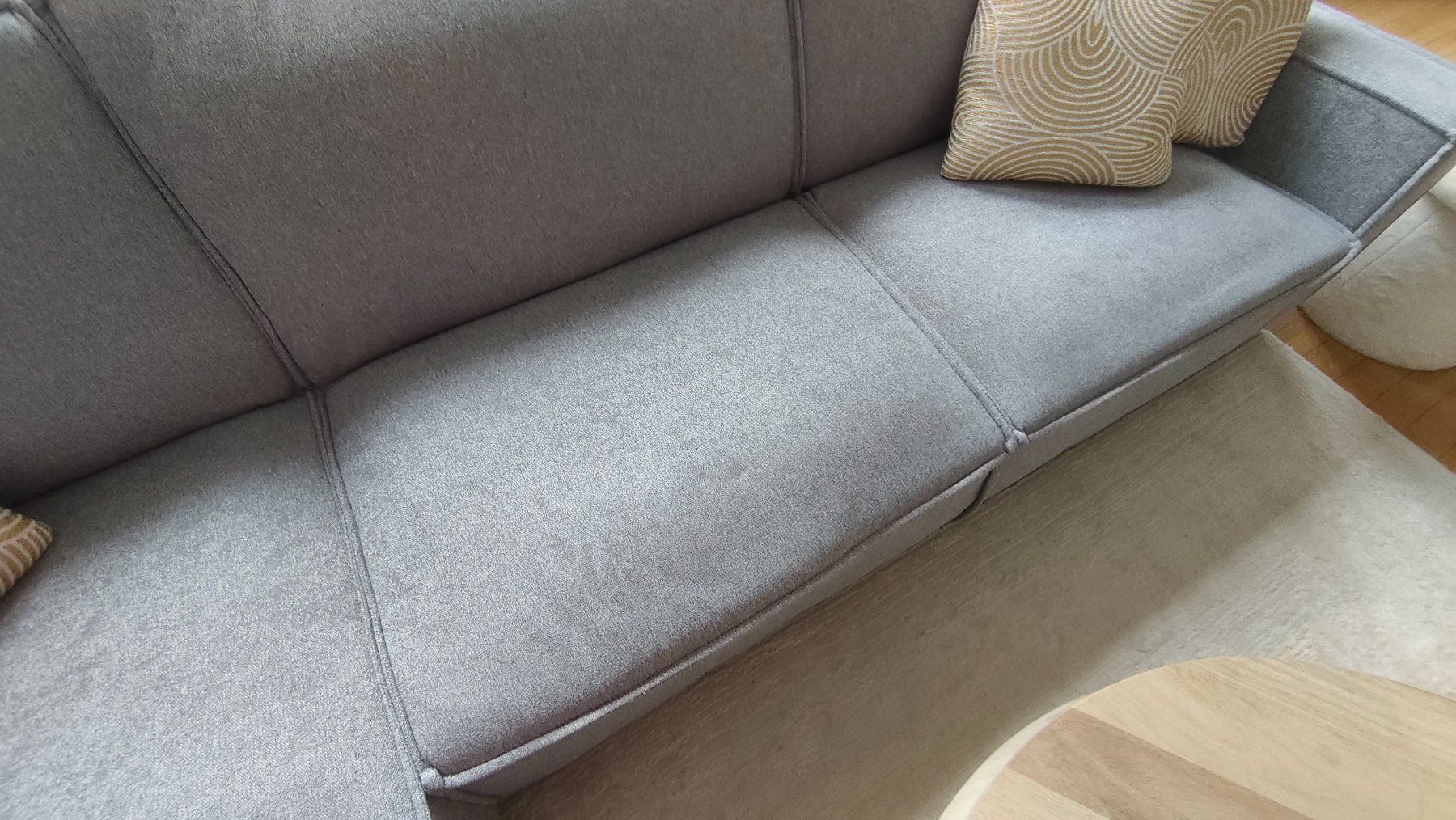 Sofas: Ecksofa Grau mit Ottomane guter Zustand – Gebraucht aus Altstätten SG von S.Willow 4