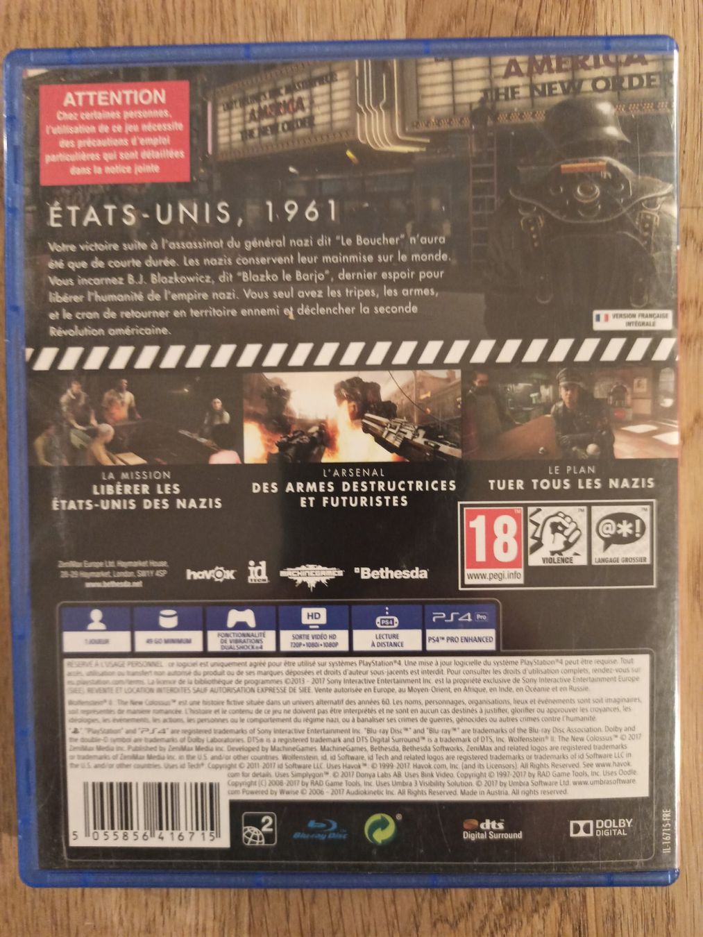 Giochi: Wolfenstein II The New Colossus PS4 / PS5 – Usato da Oberweningen venduto da mar_87mx 1