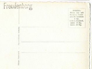 Cartoline postali: PK St.Gallen mit Säntis und Stabstempel Freudenberg – Usato da Buttikon SZ venduto da Marcelr 1