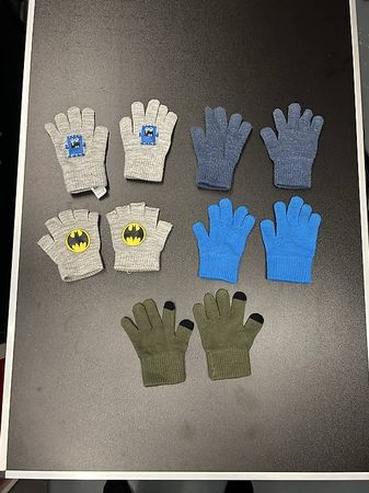 5 Paar Handschuhe Gr. 104 - 122
