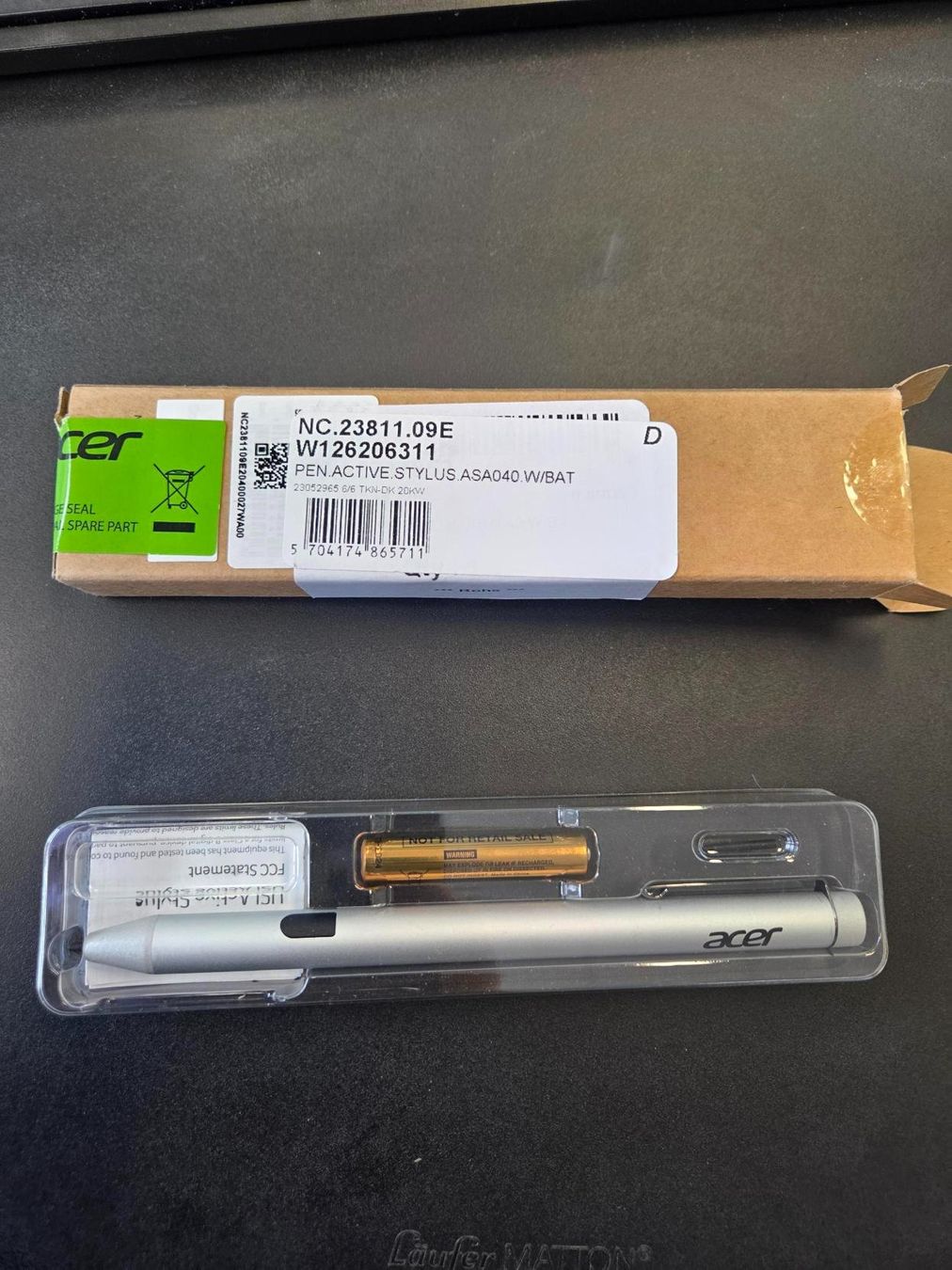 Stifte & Marker: PEN.ACTIVE.STYLUS.ASA040.W/BAT – Neu und originalverpackt aus Gossau ZH von OrderflowAG