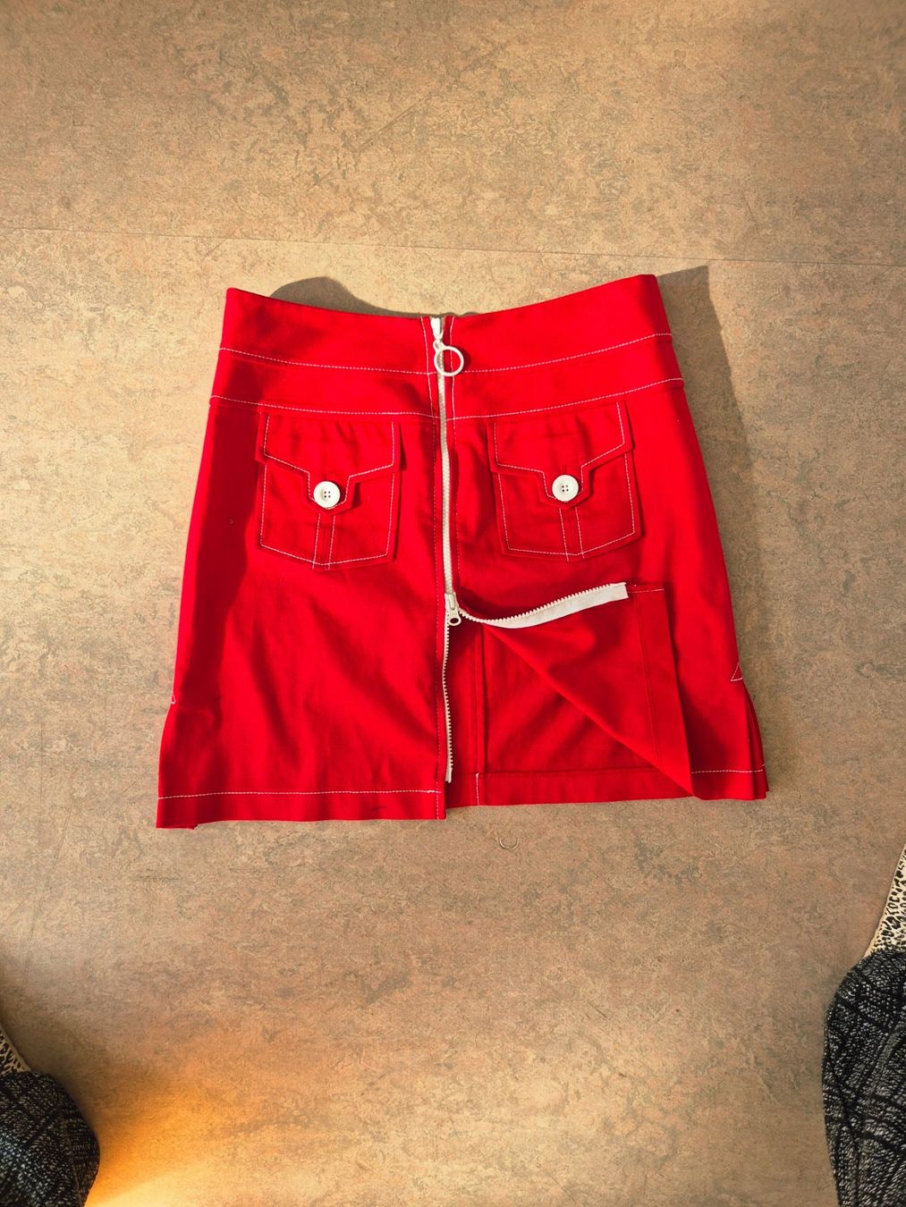 Röcke: ROCK JUPE ROT VINTAGE 6 36 S , TOP ZU WESTE ODER MARC AUREL – Neu (gemäss Beschreibung) aus Elsau von the-colorful-side 4