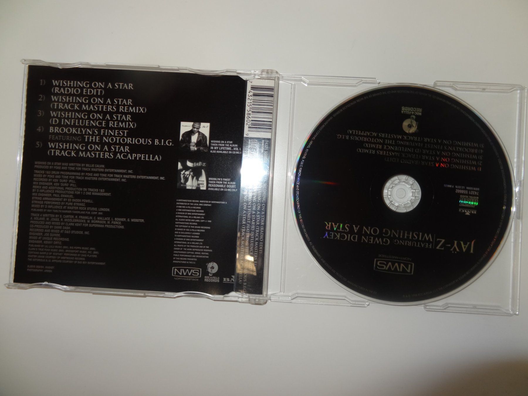 CD: Jay-Z, Wishing On A Star – Usato da luzern venduto da musicandart 1