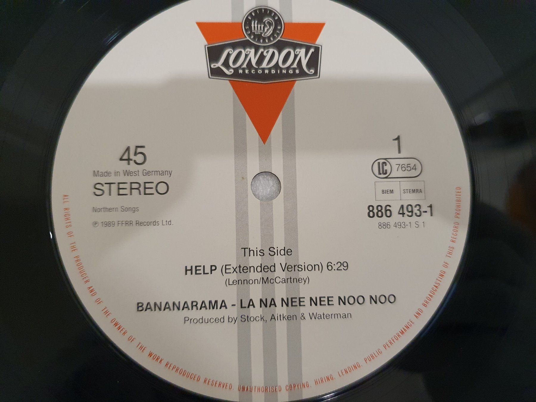 Dischi in vinile: Bananarama, Lananeeneenoonoo – Help – Usato da Uster venduto da Vinyl-Leidenschaft 3