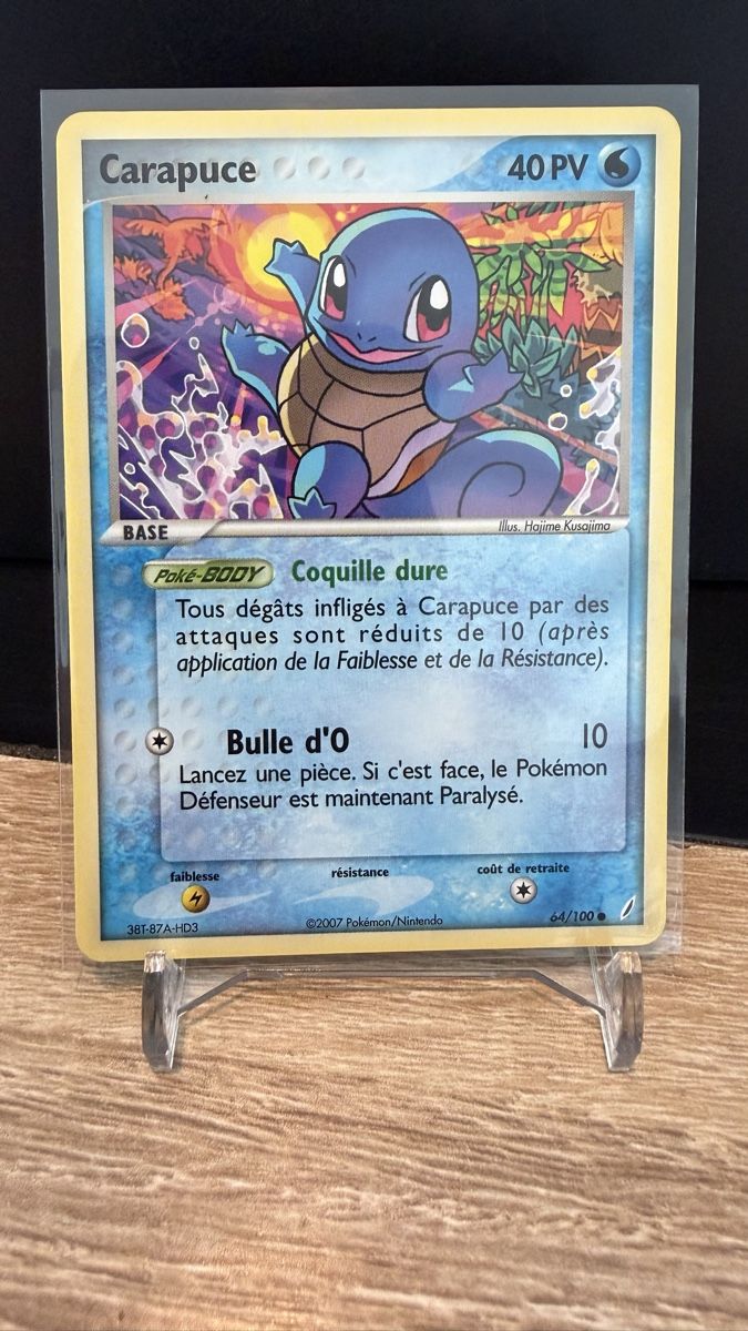 Pokémon Sammelbilder & Trading cards: Carapuce 64/100 FR – Gebraucht aus Boudry von Poketo17