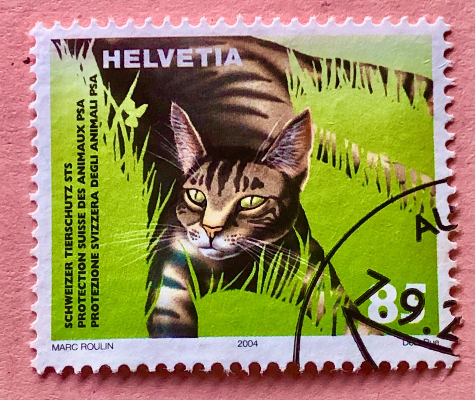 Tous les timbres: Nr.1120 Stempel Katze 2004    – D'occasion à Aarau par Billa007