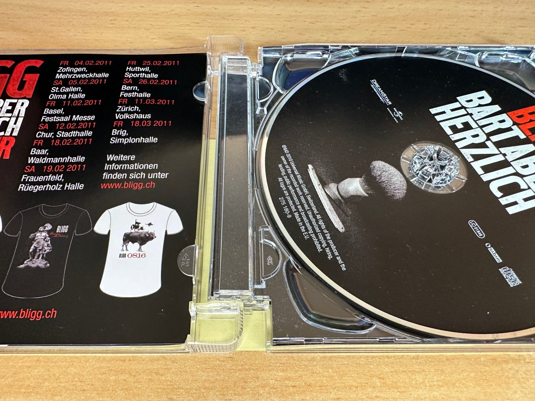 CDs: Bligg – Bart Aber Herzlich – Gebraucht aus Rikon im Tösstal von Alpenmutz 2