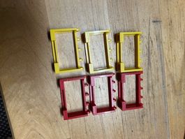 LEGO 6x Scharnier 1x4x2 (4214)