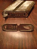60Stk Marken Metall 239-299 vintage Numerierung Deko