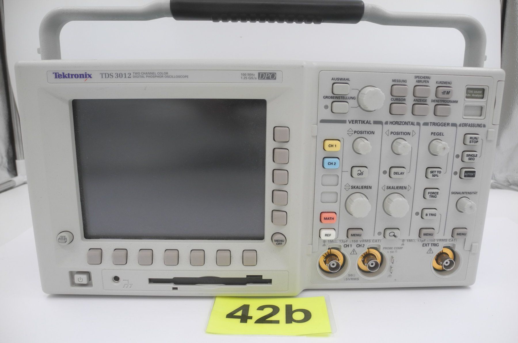 Misurare: Tektronix Oscilloscope TDS 3012, Nr. 42b – Usato da Kottwil venduto da Crazyrolf