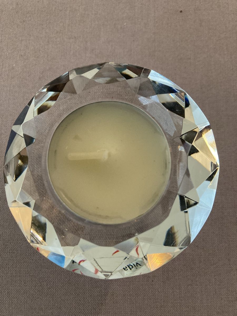 Portacandele: Teelicht in Diamantschliff NEU – Nuovo e nell'imballaggio originale da Widen venduto da nigella90 1