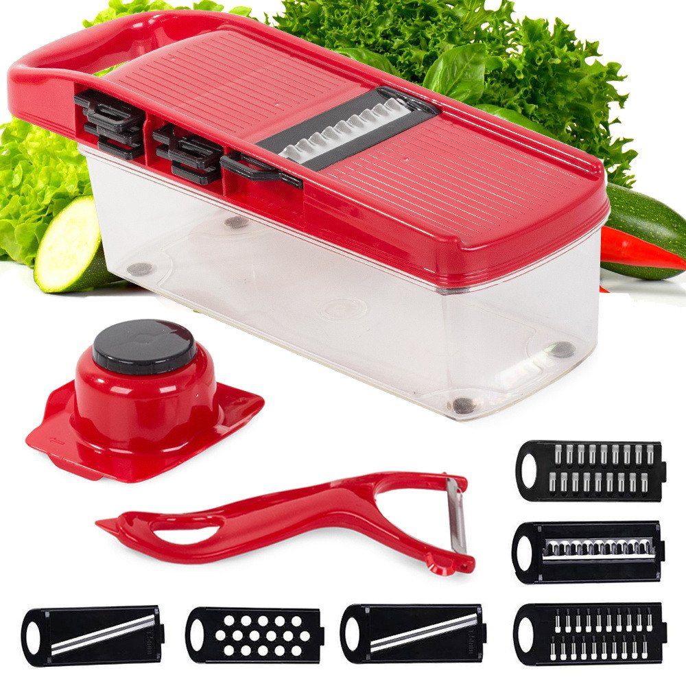 Elettrodomestici da cucina: Gemüsereibe Set 6 in 1 – Nuovo e nell'imballaggio originale da Reiden venduto da Shop-Sale