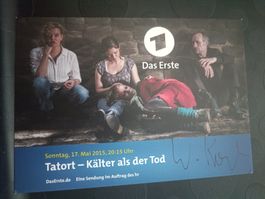 Wolfram Koch - Tatort handsigniert