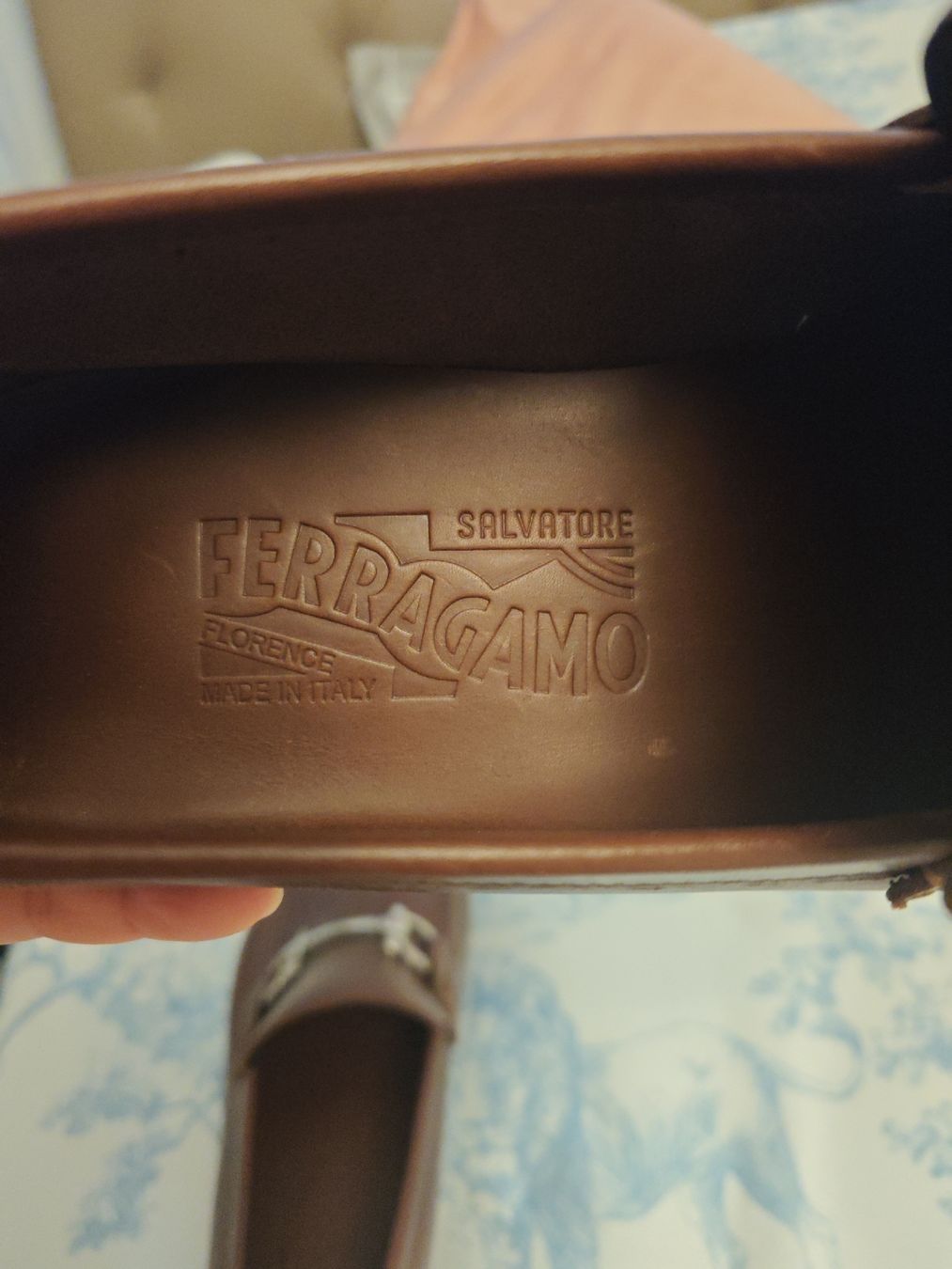 Salvatore Ferragamo Scarpe da uomo: Original Ferragamo Man shoes size 7EE narrow 41eu – Nuovo (secondo la descrizione) da Zürich venduto da Sami526 2