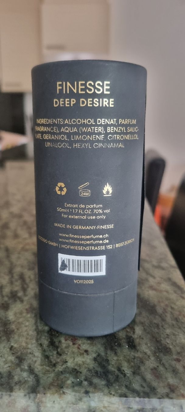 Profumi & Eau de Toilette: FINESSE DEEP DESIRE Parfum 50ml NEU – Nuovo e nell'imballaggio originale da Meilen venduto da Angelinaa98 3