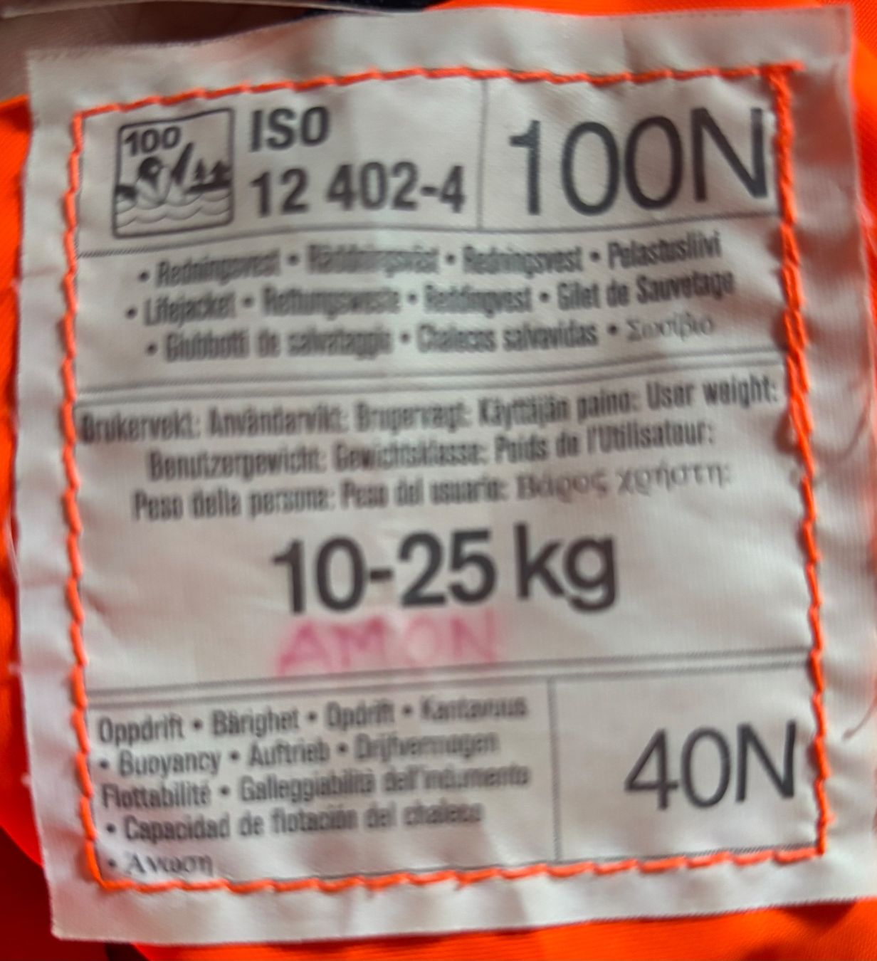 Helly Hansen Giubbotti di salvataggio: Schwimmweste Kinder 10-25kg - Helly Hansen – Usato da Zürich venduto da Dries 2
