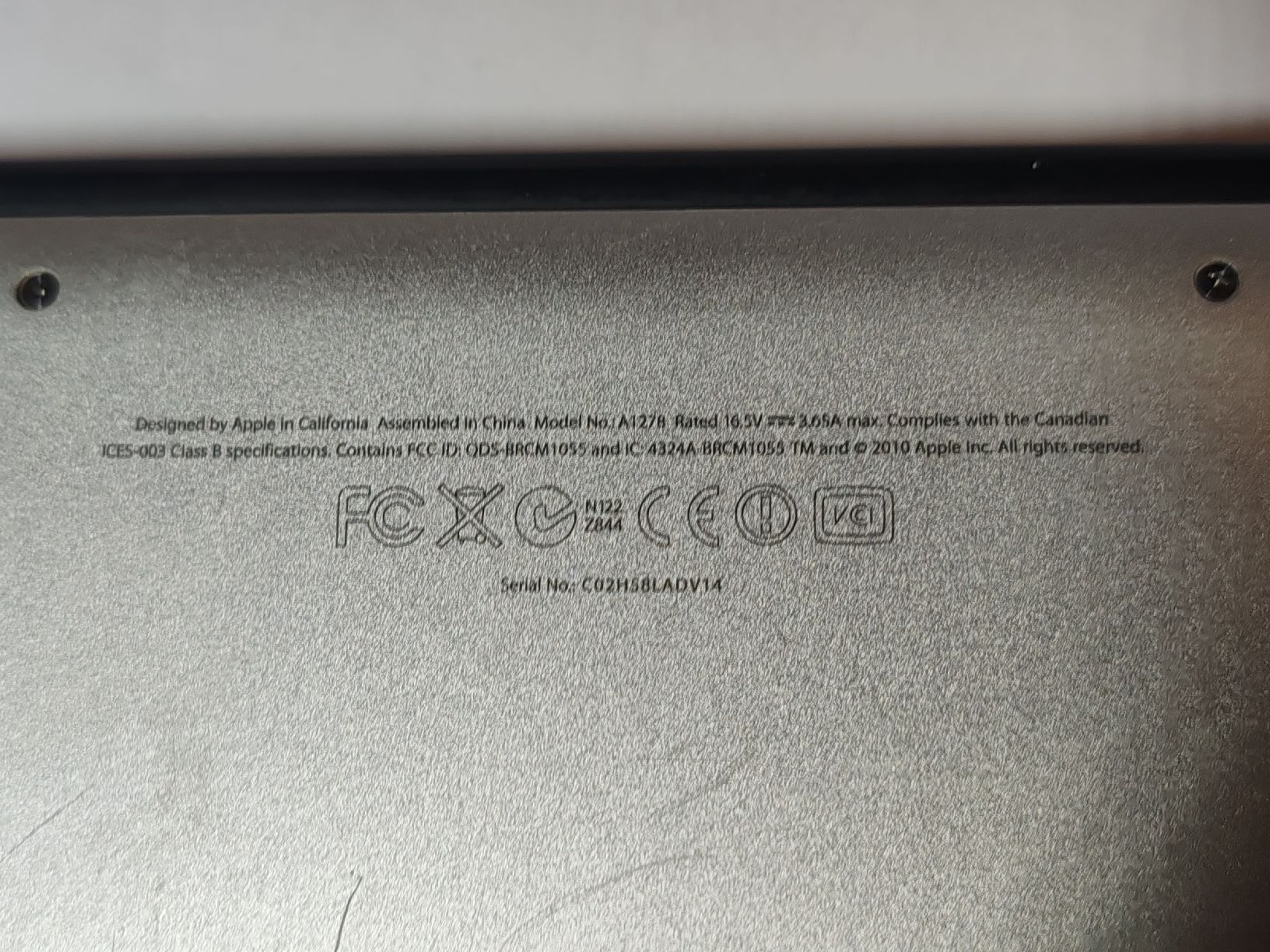 Apple Notebooks: Apple MacBook Pro A1278 2010  – Gebraucht aus Wila von neu_s8qs 2